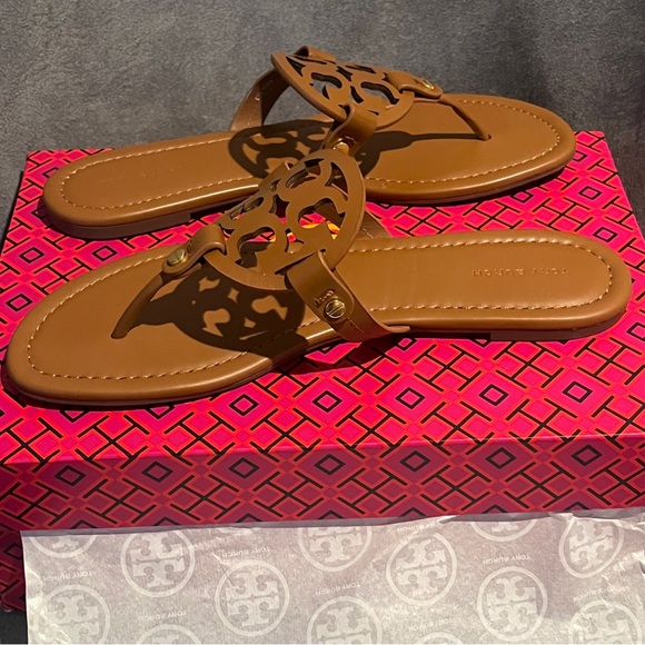 Tory Burch Women’s Miller Sandals Size 9.5 US - Picture 6 of 16